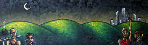 All The World Is Green de Preston M. Smith (Pms), Pintura a la venta en Singulart