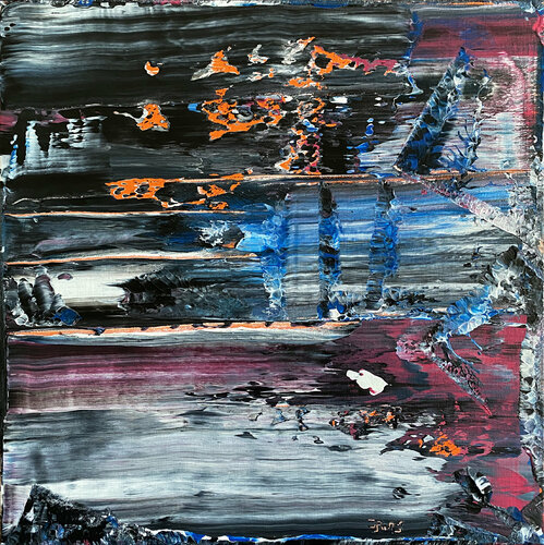 Lust In Lilac van Preston M. Smith (Pms), Schilderij te koop op Singulart