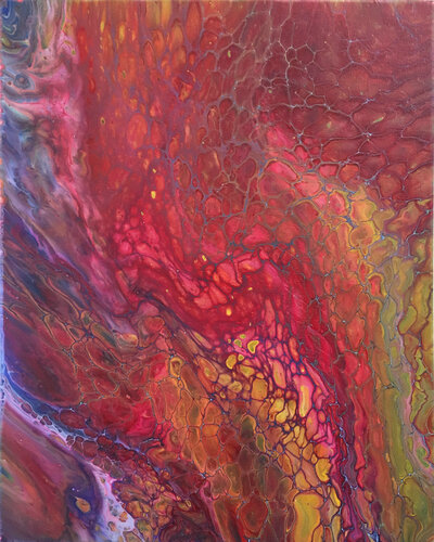 Caught In Your Web van Preston M. Smith (Pms), Schilderij te koop op Singulart