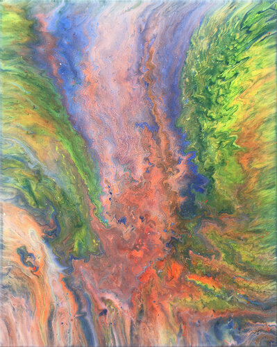 Free Flow di Preston M. Smith (Pms), Pittura in vendita su Singulart