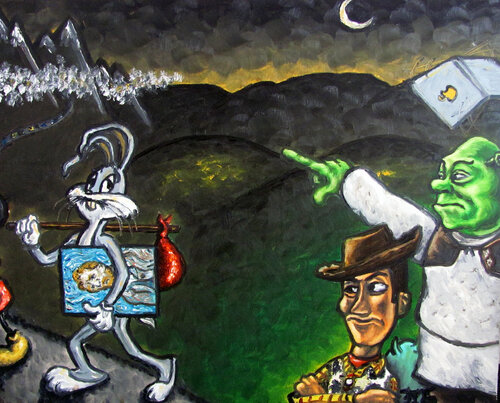 The New Order van Preston M. Smith (Pms), Schilderij te koop op Singulart