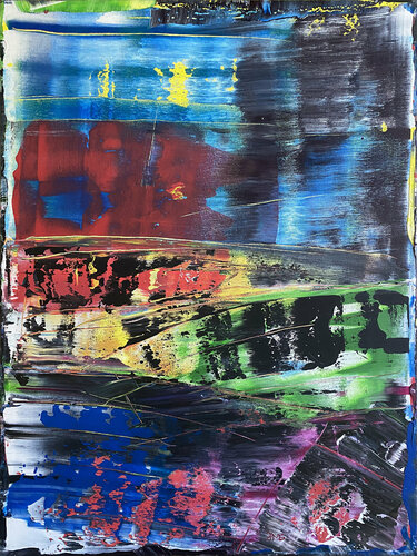 Ruckus par Preston M. Smith (Pms), Peinture en vente sur Singulart