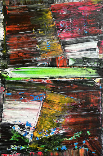 Chronic Pain par Preston M. Smith (Pms), Peinture en vente sur Singulart