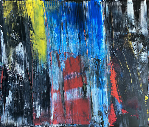 Burned To The Ground di Preston M. Smith (Pms), Pittura in vendita su Singulart