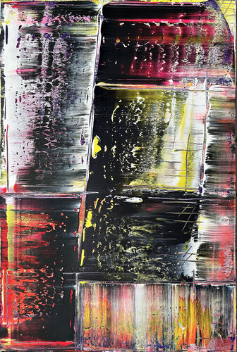 Can You Hold Back The Darkness van Preston M. Smith (Pms), Schilderij te koop op Singulart
