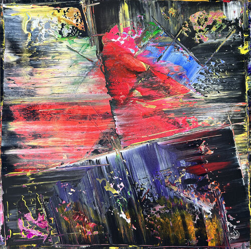 Implosion by Preston M. Smith (Pms), Painting for Sale on Singulart