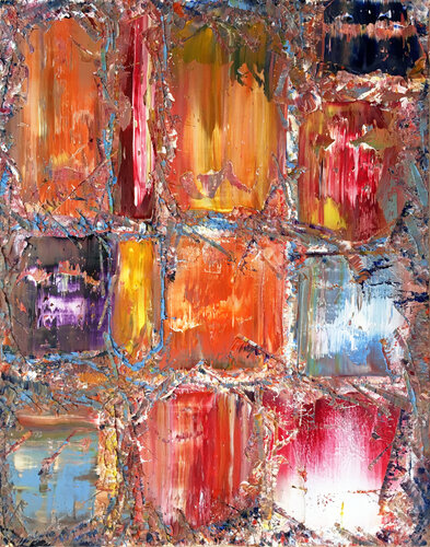 Mess Me Up and Down van Preston M. Smith (Pms), Schilderij te koop op Singulart