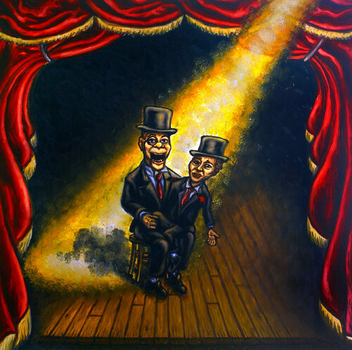 Gods and Monsters by Preston M. Smith (Pms), Painting for Sale on Singulart