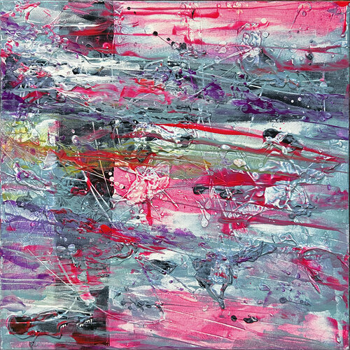 Bazooka Gum Explosion by Preston M. Smith (Pms), 회화 for Sale on Singulart