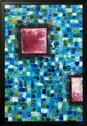 Mosaic Squared di Preston M. Smith (Pms), Pittura in vendita su Singulart