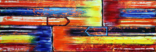 Face Off di Preston M. Smith (Pms), Pittura in vendita su Singulart
