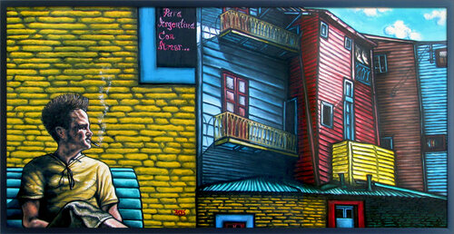 To Argentina With Love de Preston M. Smith (Pms), Pintura a la venta en Singulart