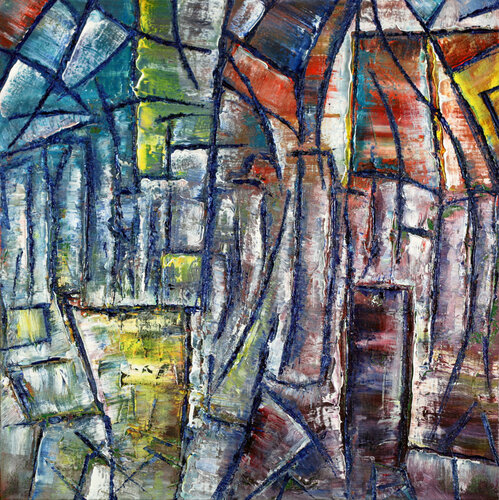 Distorted Reality di Preston M. Smith (Pms), Pittura in vendita su Singulart