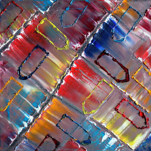 Living On The Edge by Preston M. Smith (Pms), Painting for Sale on Singulart