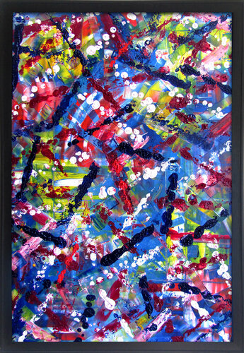 Sleeping With The Fishes di Preston M. Smith (Pms), Pittura in vendita su Singulart