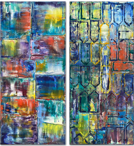 Standing Up For Each Other di Preston M. Smith (Pms), Pittura in vendita su Singulart