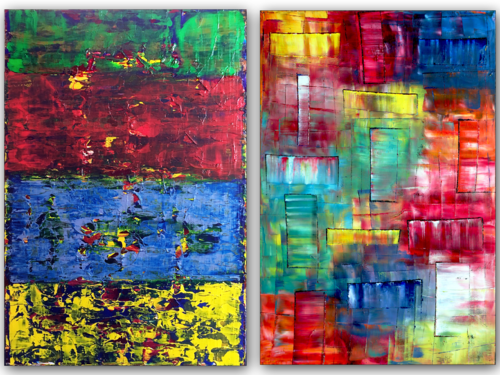 Blind Date van Preston M. Smith (Pms), Schilderij te koop op Singulart