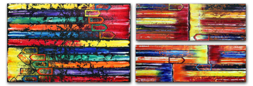 The Grown-Ups Are Talking van Preston M. Smith (Pms), Schilderij te koop op Singulart