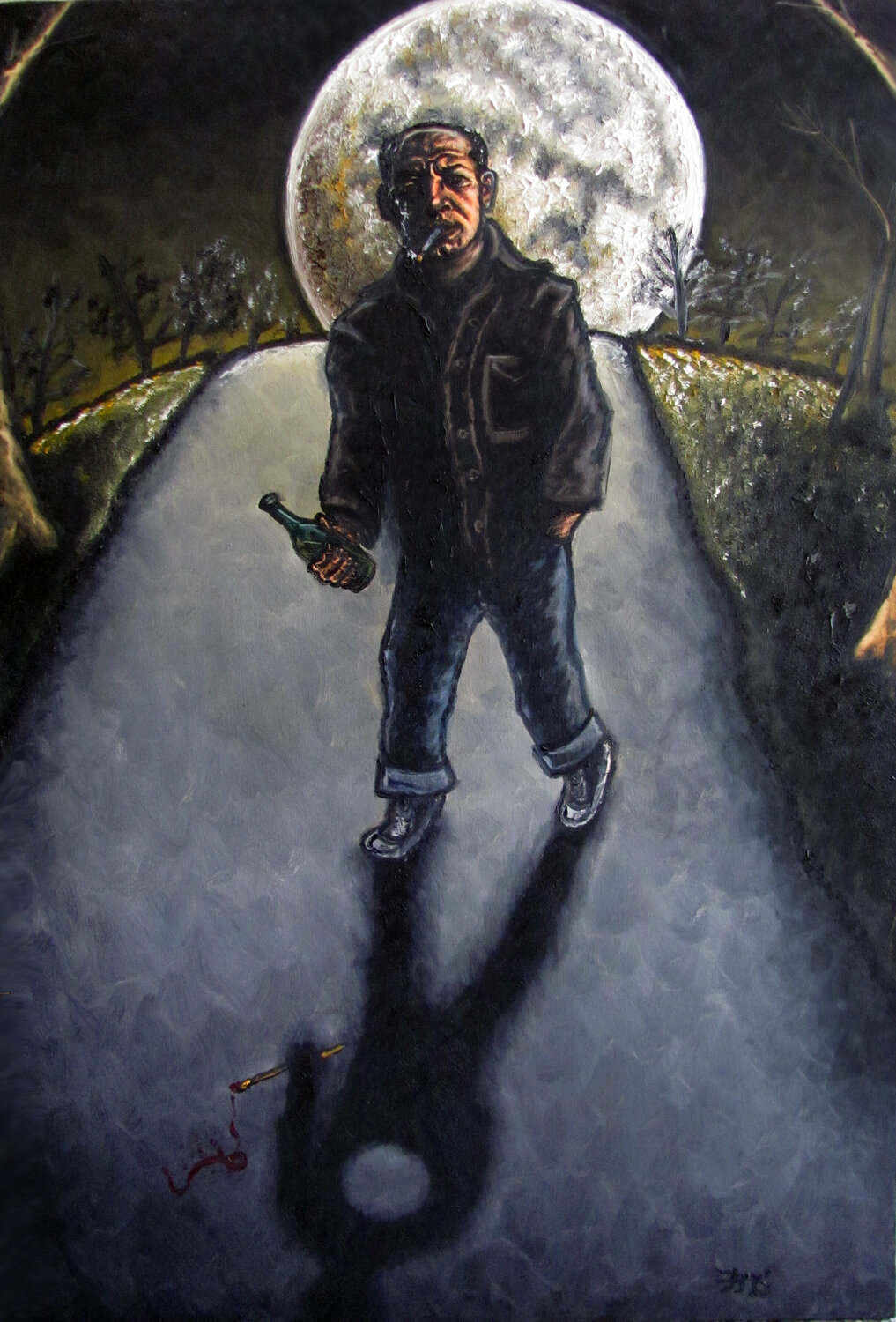 Moon Over Jackson Pollock Preston M. Smith (Pms)