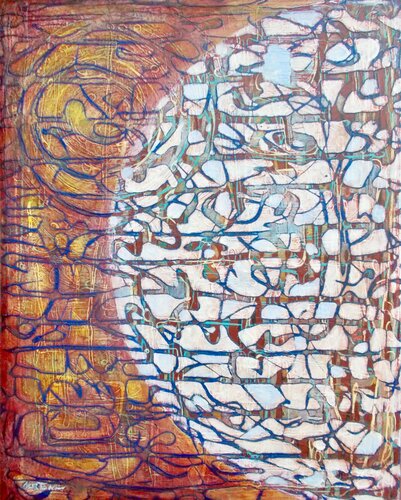 re-cycled 1 di Nartana Thomas Holzweiler, Pittura in vendita su Singulart