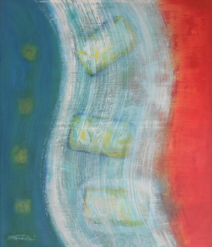 washed over par Nartana Thomas Holzweiler, Peinture en vente sur Singulart