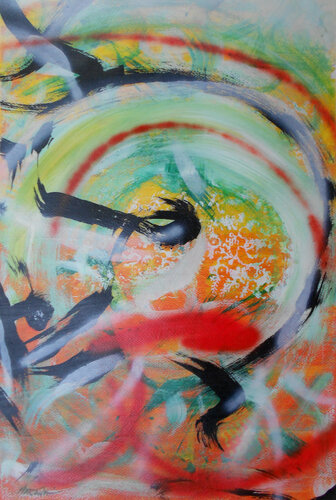 flying von Nartana Thomas Holzweiler, Werk auf Papier kaufen auf Singulart