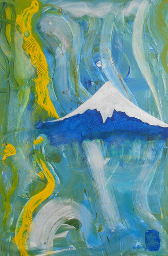 fuji von Nartana Thomas Holzweiler, Werk auf Papier kaufen auf Singulart