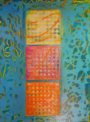 three di Nartana Thomas Holzweiler, Pittura in vendita su Singulart