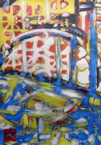 Arch by Nartana Thomas Holzweiler, Work on Paper for Sale on Singulart