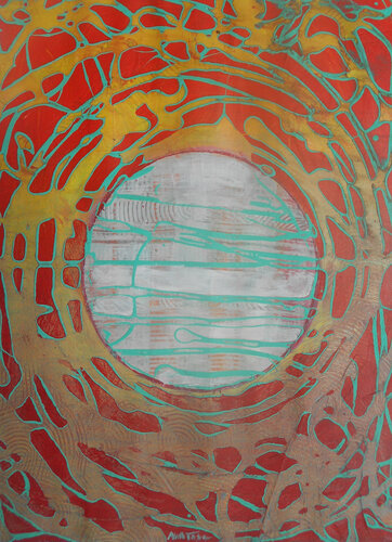 Suspended par Nartana Thomas Holzweiler, Œuvre sur papier en vente sur Singulart