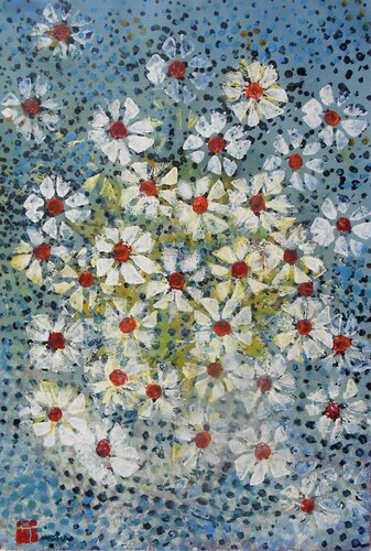 35 flowers par Nartana Thomas Holzweiler, Œuvre sur papier en vente sur Singulart