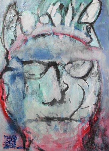 ambiguous expression by Nartana Thomas Holzweiler, Work on Paper for Sale on Singulart