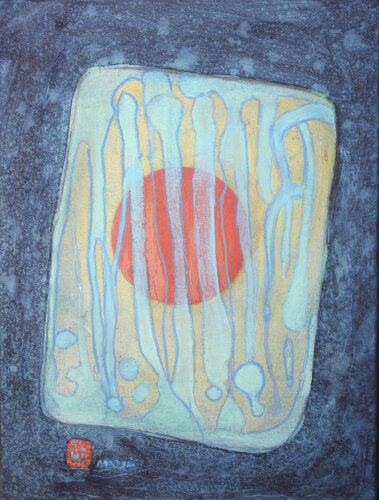 rising sun von Nartana Thomas Holzweiler, Malerei kaufen auf Singulart