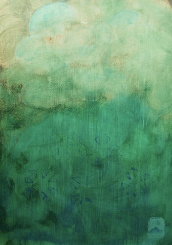rain par Nartana Thomas Holzweiler, Œuvre sur papier en vente sur Singulart