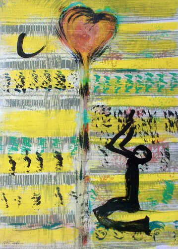 worship von Nartana Thomas Holzweiler, Werk auf Papier kaufen auf Singulart