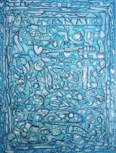 divine doodles di Nartana Thomas Holzweiler, Pittura in vendita su Singulart