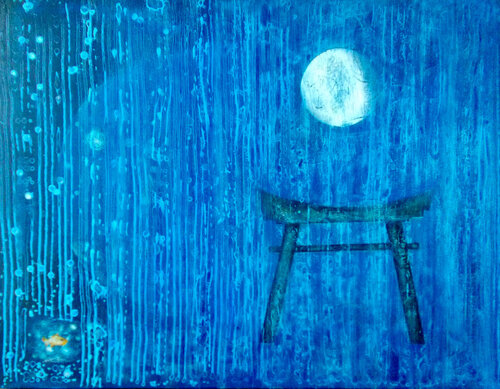 rain von Nartana Thomas Holzweiler, Malerei kaufen auf Singulart