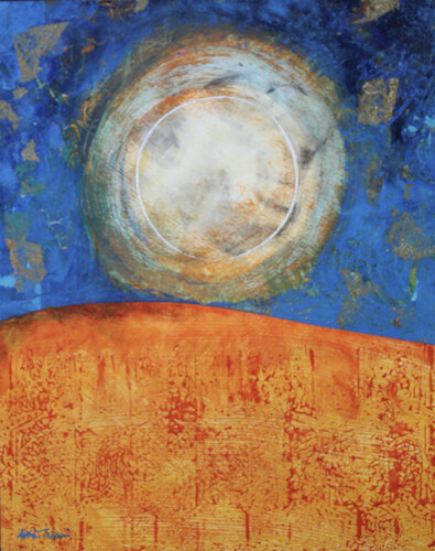 curved horizon de Nartana Thomas Holzweiler, Obra en papel a la venta en Singulart