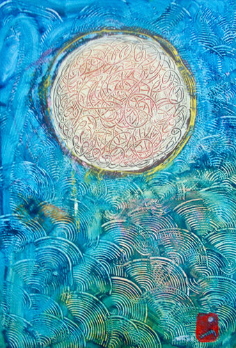 stormy sea von Nartana Thomas Holzweiler, Malerei kaufen auf Singulart