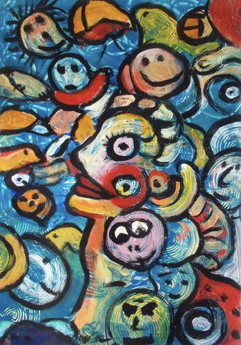 surroundings van Nartana Thomas Holzweiler, Schilderij te koop op Singulart