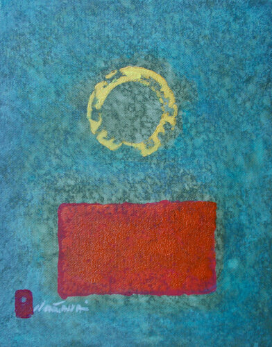 round and not von Nartana Thomas Holzweiler, Malerei kaufen auf Singulart