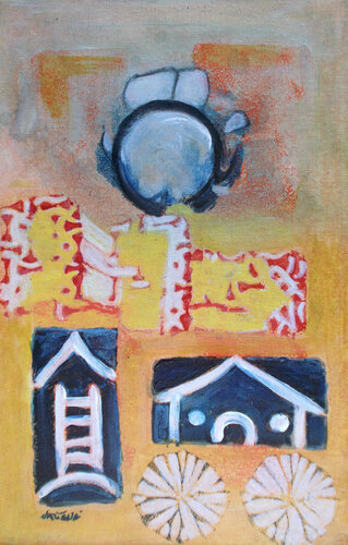 memory lane par Nartana Thomas Holzweiler, Peinture en vente sur Singulart