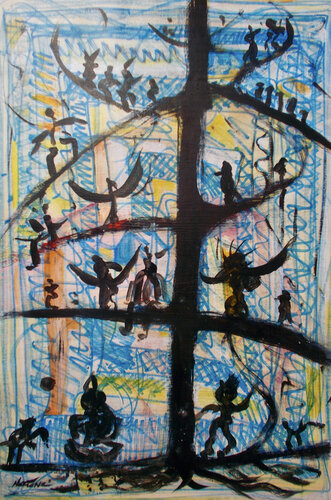 branching van Nartana Thomas Holzweiler, Werk op papier te koop op Singulart
