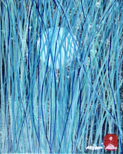 magic mOOn by Nartana Thomas Holzweiler, Painting for Sale on Singulart