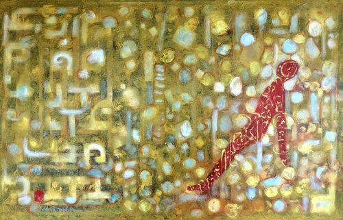 falling backwards by Nartana Thomas Holzweiler, Painting for Sale on Singulart