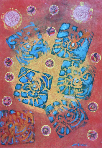 moneu de Nartana Thomas Holzweiler, Obra en papel a la venta en Singulart