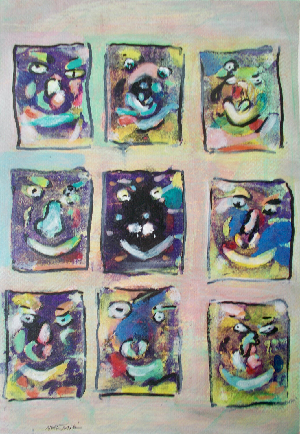 'nine expressions' Nartana Thomas Holzweiler