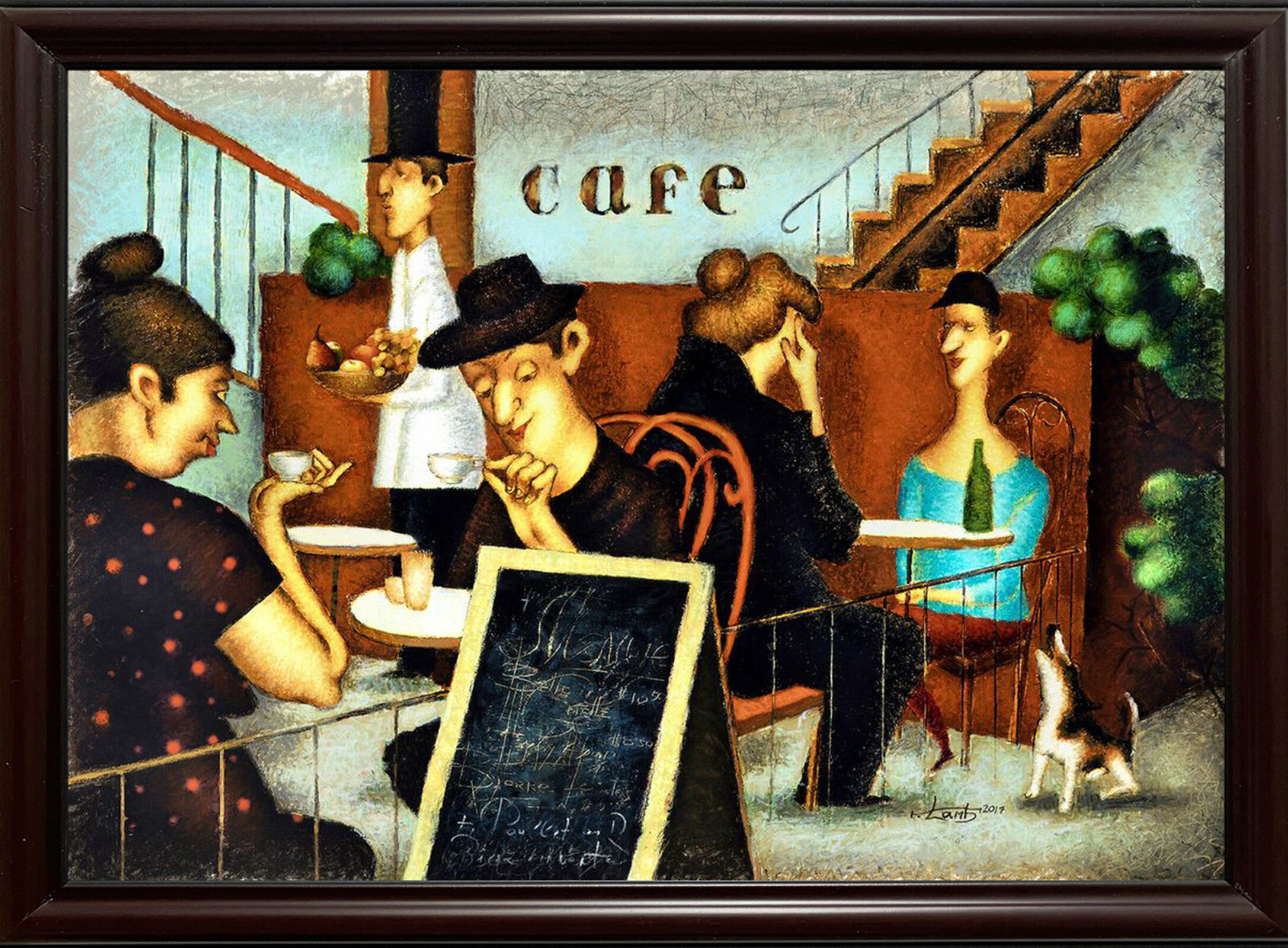 Intimate Moments in Cafés