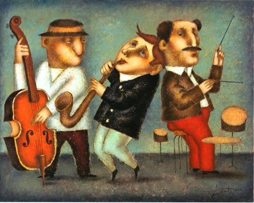 TRIO van Steven Lamb, Schilderij te koop op Singulart