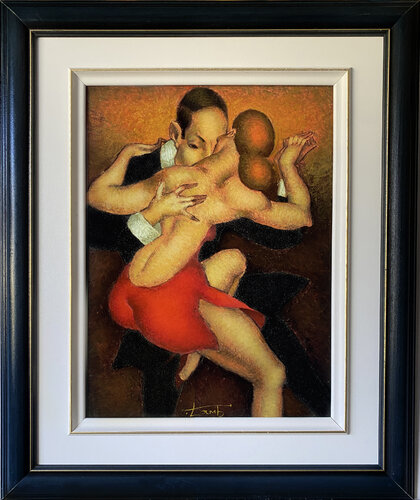 PASSIONATE DANCE di Steven Lamb, Pittura in vendita su Singulart